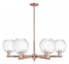 Innovations Lighting 716-6CR-AC-G458-7CL - Preston Globe - 6 Light - 24 inch - Antique Copper - Chandelier