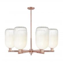 Innovations Lighting 716-6CR-AC-G482-7OP - Brookhaven Cloche - 6 Light - 24 inch - Antique Copper - Chandelier