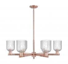 Innovations Lighting 716-6CR-AC-G559-5SDY - Bridal Veil - 6 Light - 24 inch - Antique Copper - Chandelier