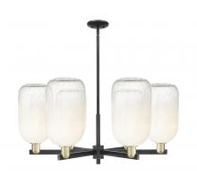 Innovations Lighting 716-6CR-BAB-G482-7OP - Brookhaven Cloche - 6 Light - 24 inch - Black Antique Brass - Chandelier