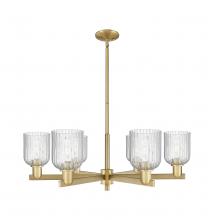 Innovations Lighting 716-6CR-BB-G559-5SDY - Bridal Veil - 6 Light - 24 inch - Brushed Brass - Chandelier