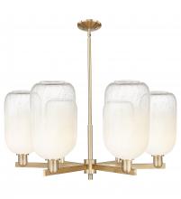 Innovations Lighting 716-6CR-CB-G482-7OP - Brookhaven Cloche - 6 Light - 24 inch - Champagne Bronze - Chandelier