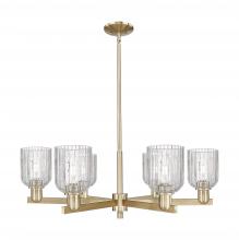 Innovations Lighting 716-6CR-CB-G559-5CL - Bridal Veil - 6 Light - 24 inch - Champagne Bronze - Chandelier