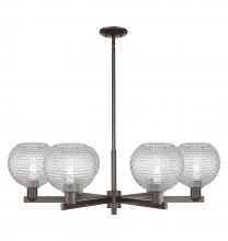 Innovations Lighting 716-6CR-OB-G122C-8CL - Athens - 6 Light - 38 inch - Oil Rubbed Bronze - Stem hung - Chandelier