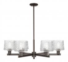 Innovations Lighting 716-6CR-OB-G402 - Niagara - 6 Light - 36 inch - Oil Rubbed Bronze - Stem hung - Chandelier