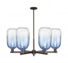 Innovations Lighting 716-6CR-OB-G482-7SB - Brookhaven Cloche - 6 Light - 24 inch - Oil Rubbed Bronze - Chandelier