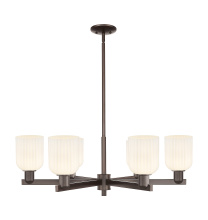 Innovations Lighting 716-6CR-OB-G559-5GWH - Bridal Veil - 6 Light - 24 inch - Oil Rubbed Bronze - Chandelier