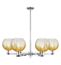 Innovations Lighting 716-6CR-PC-G483-8AM - Brookhaven Globe - 6 Light - 24 inch - Polished Chrome - Chandelier