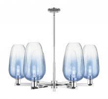 Innovations Lighting 716-6CR-PC-G484-7SB - Brookhaven Flute - 6 Light - 24 inch - Polished Chrome - Chandelier