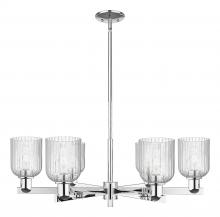 Innovations Lighting 716-6CR-PC-G559-5SDY - Bridal Veil - 6 Light - 24 inch - Polished Chrome - Chandelier