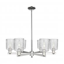 Innovations Lighting 716-6CR-PN-G112C-5CL - Cobbleskill - 6 Light - 35 inch - Polished Nickel - Stem hung - Chandelier