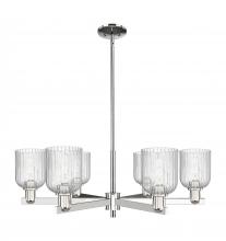 Innovations Lighting 716-6CR-PN-G559-5SDY - Bridal Veil - 6 Light - 24 inch - Polished Nickel - Chandelier