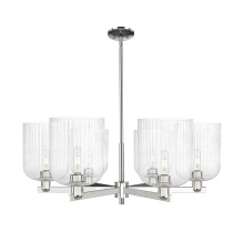 Innovations Lighting 716-6CR-PN-G559-8SDY - Bridal Veil - 6 Light - 38 inch - Polished Nickel - Chandelier