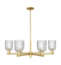 Innovations Lighting 716-6CR-SG-G559-5CL - Bridal Veil - 6 Light - 24 inch - Satin Gold - Chandelier