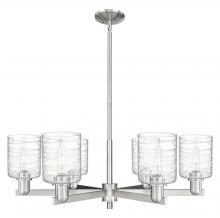 Innovations Lighting 716-6CR-SN-G1113 - Cobbleskill - 6 Light - 35 inch - Satin Nickel - Stem hung - Chandelier
