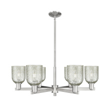 Innovations Lighting 716-6CR-SN-G259 - Caledonia - 6 Light - 35 inch - Satin Nickel - Stem hung - Chandelier