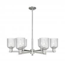 Innovations Lighting 716-6CR-SN-G559-5SDY - Bridal Veil - 6 Light - 24 inch - Satin Nickel - Chandelier