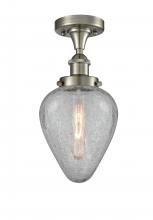 Innovations Lighting 916-1C-SN-G165 - Geneseo - 1 Light - 6 inch - Brushed Satin Nickel - Semi-Flush Mount