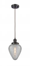 Innovations Lighting 916-1P-OB-G165 - Geneseo - 1 Light - 6 inch - Oil Rubbed Bronze - Cord hung - Mini Pendant