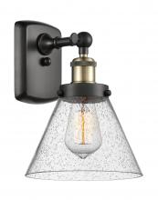 Innovations Lighting 916-1W-BAB-G44-LED - Cone - 1 Light - 8 inch - Black Antique Brass - Sconce