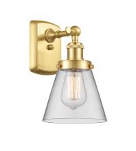 Innovations Lighting 916-1W-SG-G62 - Cone - 1 Light - 6 inch - Satin Gold - Sconce