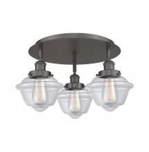 Innovations Lighting 916-3C-OB-G532 - Oxford - 3 Light - 19 inch - Oil Rubbed Bronze - Semi-Flush Mount