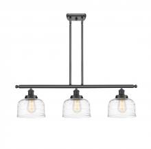 Innovations Lighting 916-3I-BK-G713-LED - Bell - 3 Light - 36 inch - Matte Black - Stem Hung - Island Light