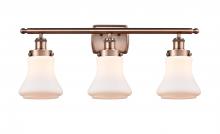 Innovations Lighting 916-3W-AC-G191 - Bellmont - 3 Light - 26 inch - Antique Copper - Bath Vanity Light
