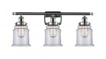 Innovations Lighting 916-3W-PC-G182 - Canton - 3 Light - 26 inch - Polished Chrome - Bath Vanity Light