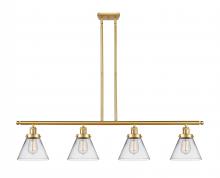 Innovations Lighting 916-4I-SG-G42 - Cone - 4 Light - 48 inch - Satin Gold - Stem Hung - Island Light
