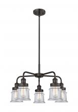 Innovations Lighting 916-5CR-OB-G182S - Canton - 5 Light - 24 inch - Oil Rubbed Bronze - Chandelier