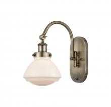 Innovations Lighting 918-1W-AB-G321 - Olean - 1 Light - 7 inch - Antique Brass - Adjustable Swing Arm