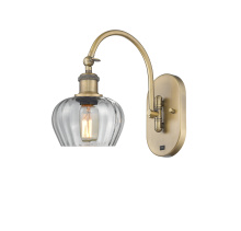 Innovations Lighting 918-1W-BB-G92 - Fenton - 1 Light - 7 inch - Brushed Brass - Sconce