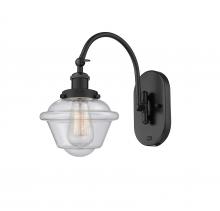 Innovations Lighting 918-1W-BK-G534 - Oxford - 1 Light - 8 inch - Matte Black - Adjustable Swing Arm