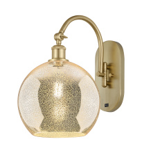 Innovations Lighting 918-1W-SG-G128-10 - Athens - 1 Light - 10 inch - Satin Gold - Adjustable - Sconce