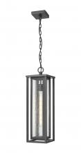 Innovations Lighting 9950-1H-BK-23-SDY - Ashland - 1 Light - 7 inch - Matte Black - Coastal Outdoor Pendant
