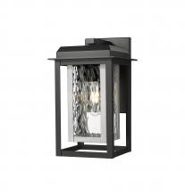 Innovations Lighting 9951-1W-BK-13-CG-SV-WG - Mansfield - 1 Light - 8 inch - Black - Coastal Outdoor Sconce