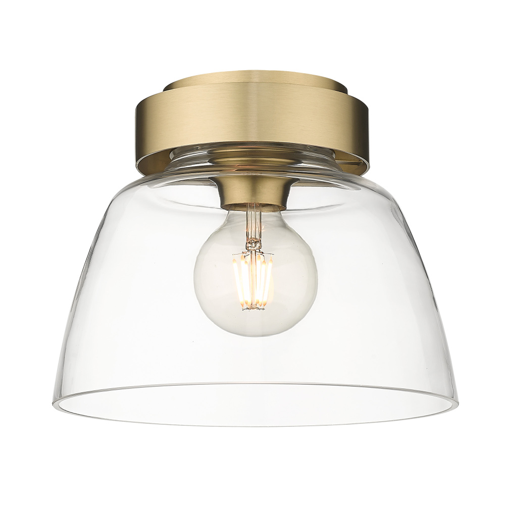 Golden Lighting Remy 1-light Flush Mount in Brushed Champagne Brass