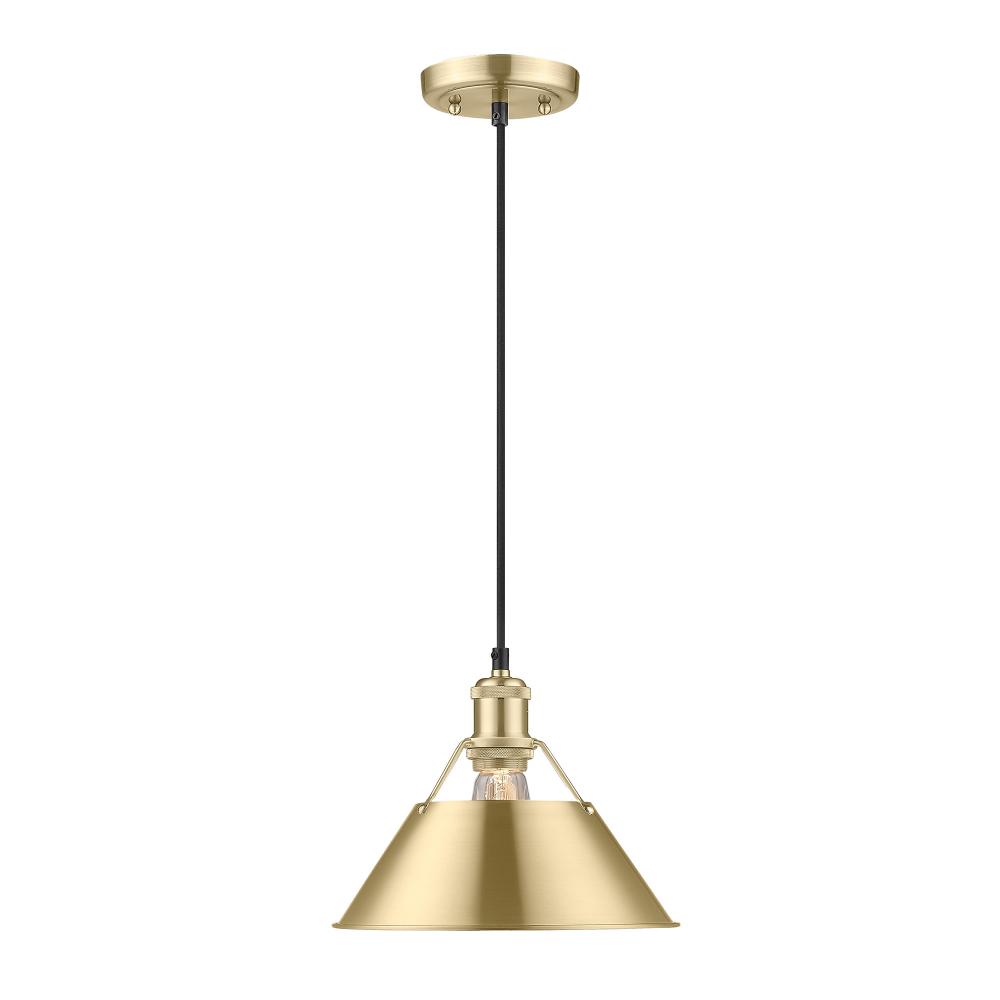 Orwell 10" Wide Medium Pendant in Brushed Champagne Bronze