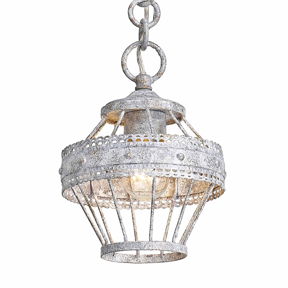 Wry Lighting Ferris 1-light Pendant in Oyster
