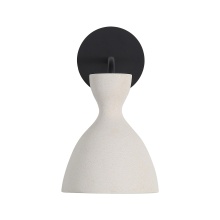 Golden 2173-OWL WCT - Golden Lighting Aethera Integrated LED Wall Sconce in White Sandstone Cement