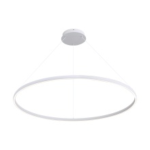 Golden 5460-71 SNW - Golden Lighting Veritas Integrated LED 71in Chandelier in Sand White