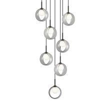 Matteo Lighting C60607BKSM - DELCIA Pendant