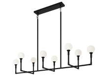 Matteo Lighting C64808BKOP - Candlestix Chandelier