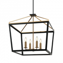 Matteo Lighting C67014BKAG - Mavonshire Chandelier