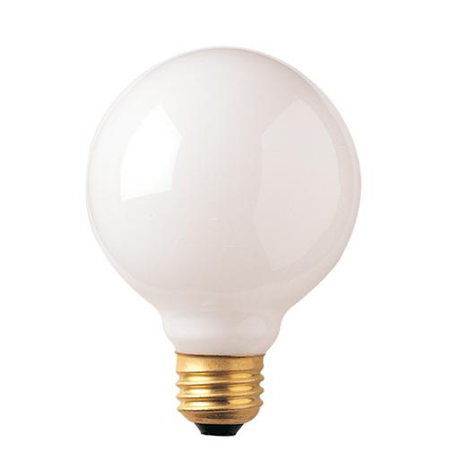 340025 25W G30 GLOBE WHITE E26 125V