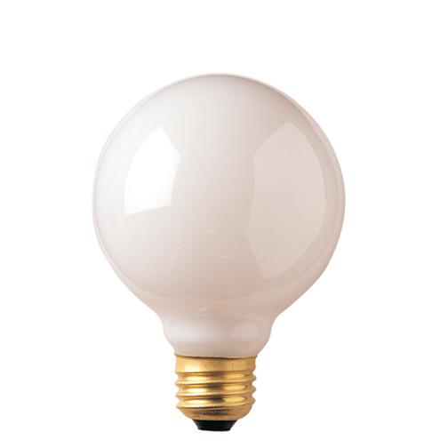 330040 40W G25 GLOBE WHITE E26 130V