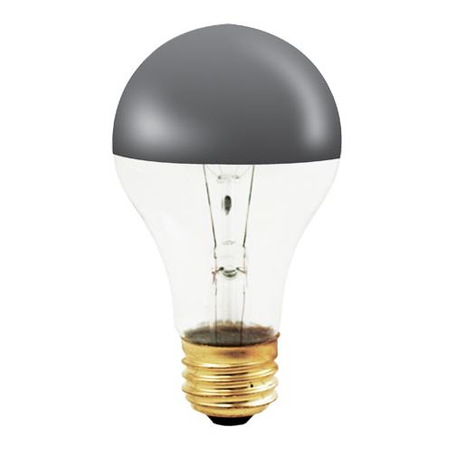 712160 60W A19 HALF CHROME E26 120V