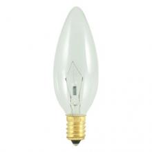 Bulbrite 400425 - 400425 25W B10 TORPEDO CLEAR E14 130V