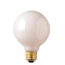Bulbrite 330040 - 330040 40W G25 GLOBE WHITE E26 130V
